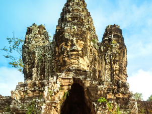 gate towers of Angkor Thom